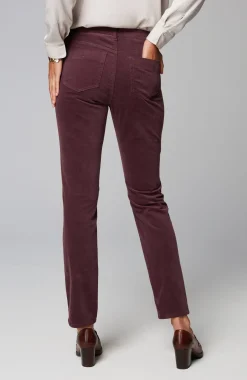 Authentic Fit Slim-Leg Corduroy Pants