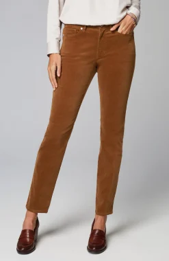 Authentic Fit Slim-Leg Corduroy Pants
