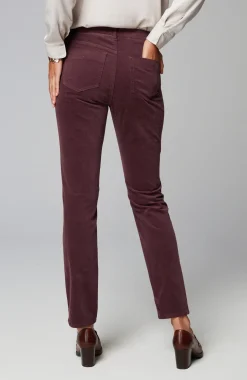 Authentic Fit Slim-Leg Corduroy Pants