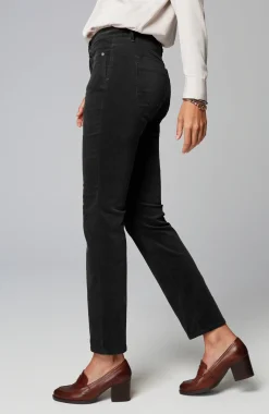 Authentic Fit Slim-Leg Corduroy Pants