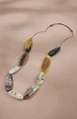 Blissful Rays Horn Statement Necklace
