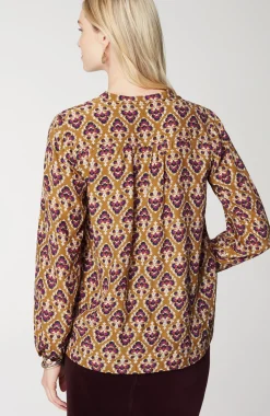 Button-Front Top