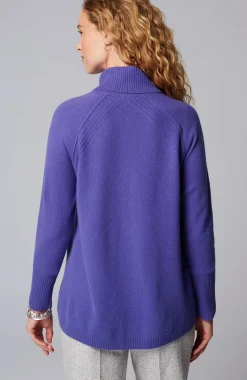 Cashmere Cowl-Neck Sweater