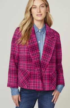 Chenille A-Line Jacket