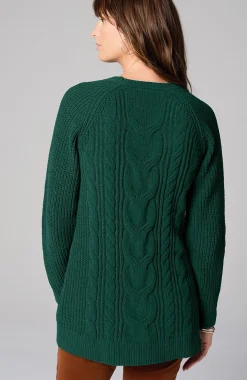 Chenille Cabled Tunic