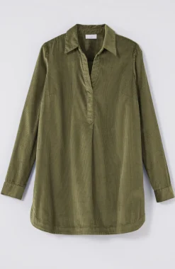Corduroy A-Line Tunic