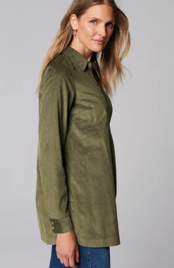 Corduroy A-Line Tunic