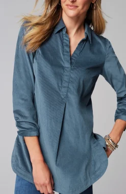 Corduroy A-Line Tunic
