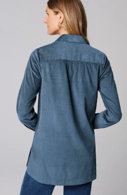 Corduroy A-Line Tunic