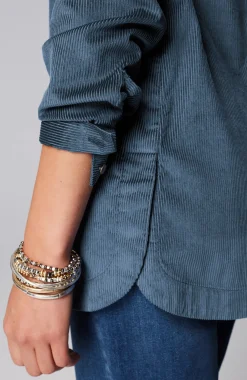 Corduroy A-Line Tunic