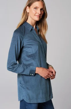Corduroy A-Line Tunic