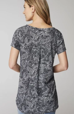 Cotton And Tencel™ Modal Shirttail Tunic