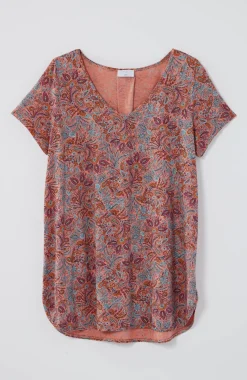 Cotton And Tencel™ Modal Shirttail Tunic