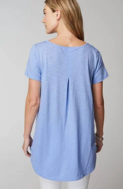 Cotton And Tencel™ Modal Shirttail Tunic