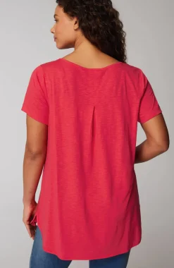Cotton And Tencel™ Modal Shirttail Tunic