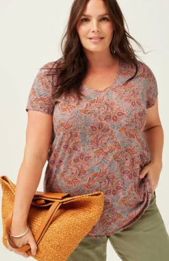 Cotton And Tencel™ Modal Shirttail Tunic