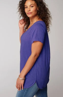 Cotton And Tencel™ Modal Shirttail Tunic