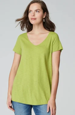 Cotton And Tencel™ Modal Shirttail Tunic