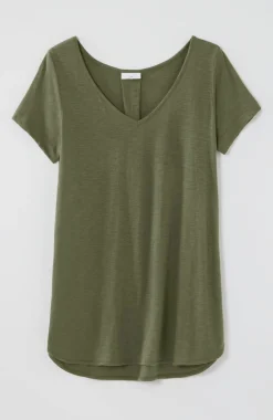 Cotton And Tencel™ Modal Shirttail Tunic