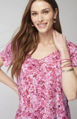 Cotton And Tencel™ Modal Shirttail Tunic