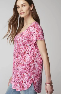 Cotton And Tencel™ Modal Shirttail Tunic