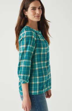 Cotton Voile Pullover Top