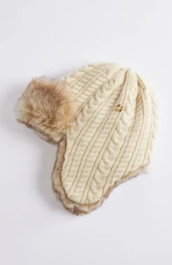 Cozy Knit Trapper Hat