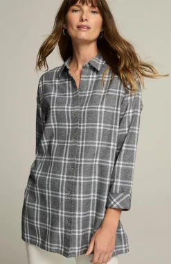 Cozy Plaid Tunic