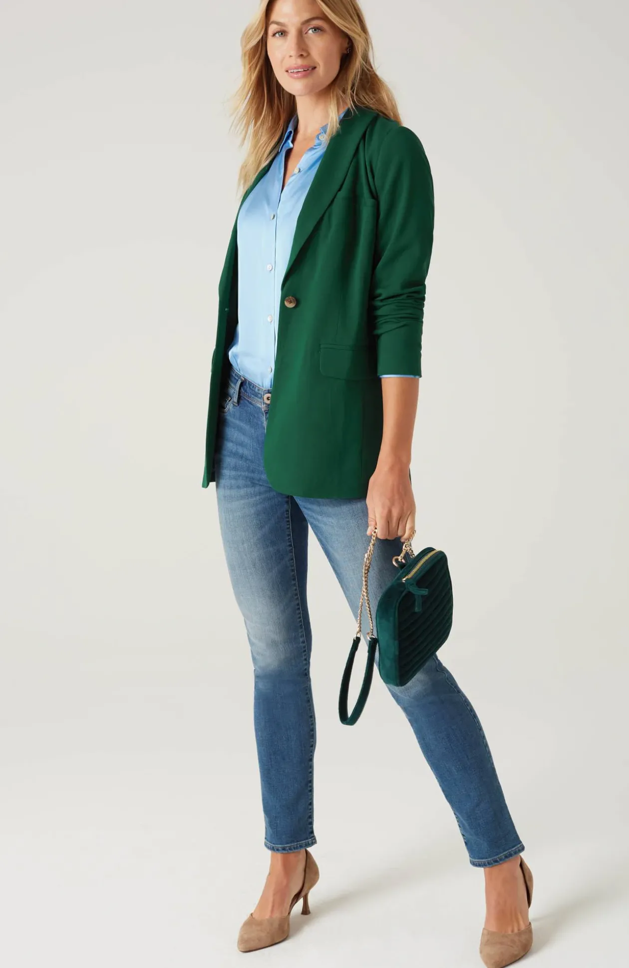 Crepe Blazer