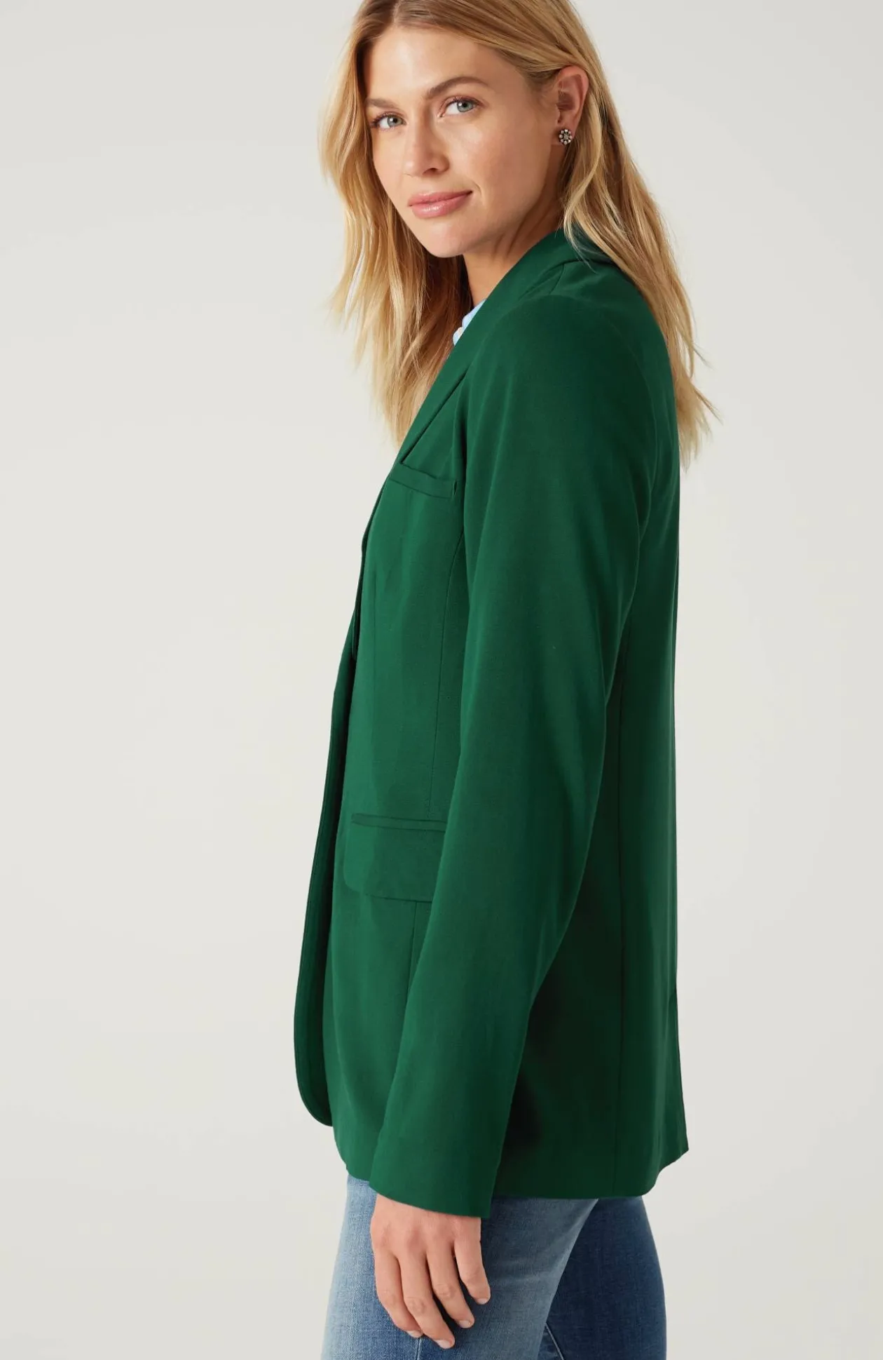Crepe Blazer