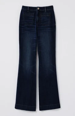 Curvy-Fit Flare Jeans