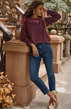 Curvy-Fit Slim-Leg Jeans