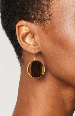 Dare-To-Explore Tiger's-Eye Earrings