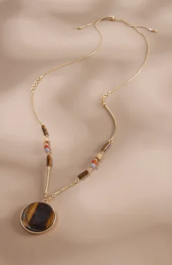 Dare-To-Explore Tiger's-Eye Pendant