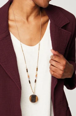 Dare-To-Explore Tiger's-Eye Pendant