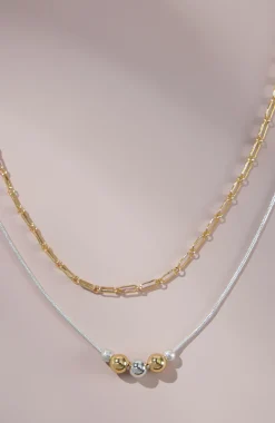 Delicate Mixed-Metals Necklace