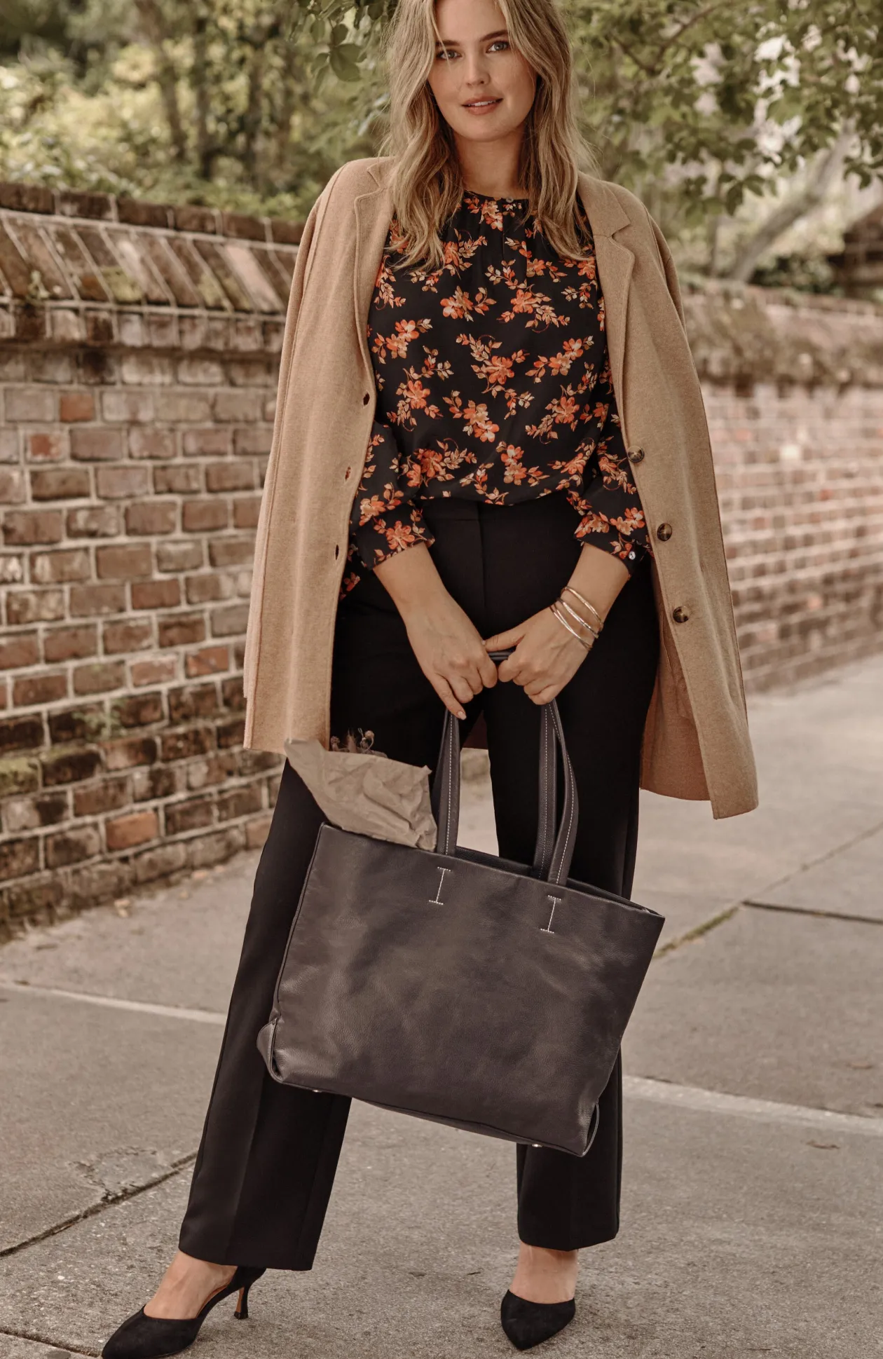 Do-It-All Leather Tote