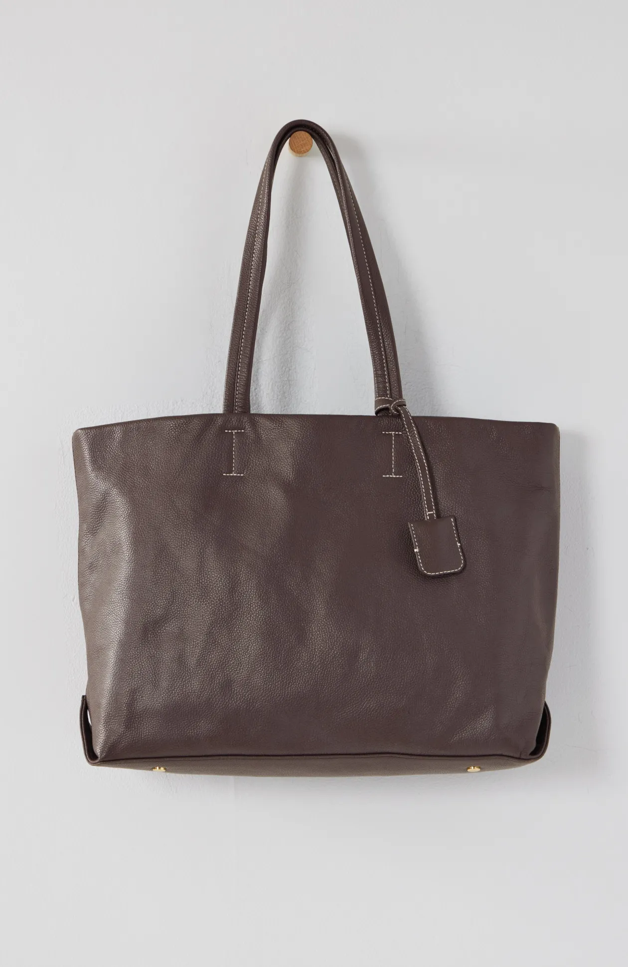 Do-It-All Leather Tote