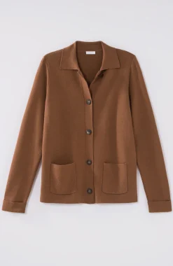 Double-Knit Sweater-Jacket