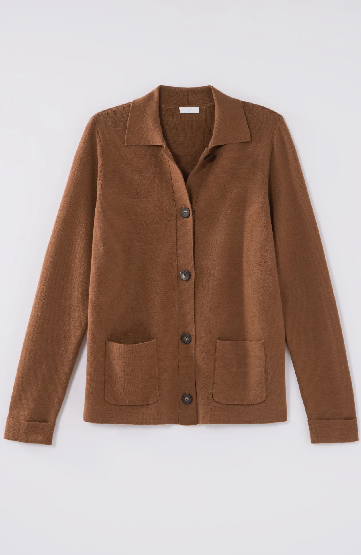 Double-Knit Sweater-Jacket
