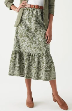 Easy Tiered Maxi Skirt