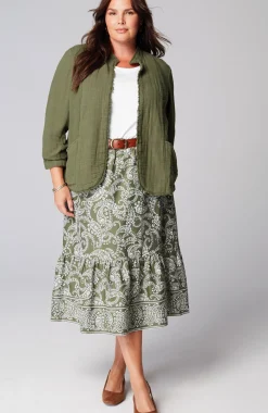 Easy Tiered Maxi Skirt