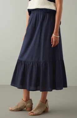 Easy Tiered Maxi Skirt
