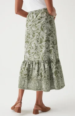 Easy Tiered Maxi Skirt