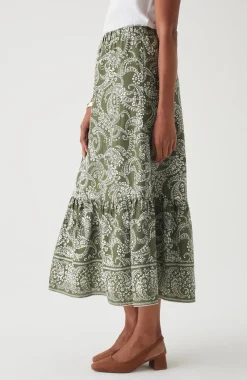 Easy Tiered Maxi Skirt