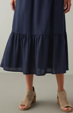 Easy Tiered Maxi Skirt