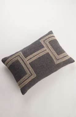 Elements Cotton-Blend Lumbar Pillow