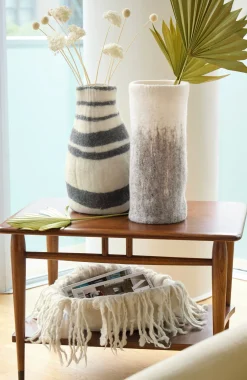 Elements Ombré Felt Vase
