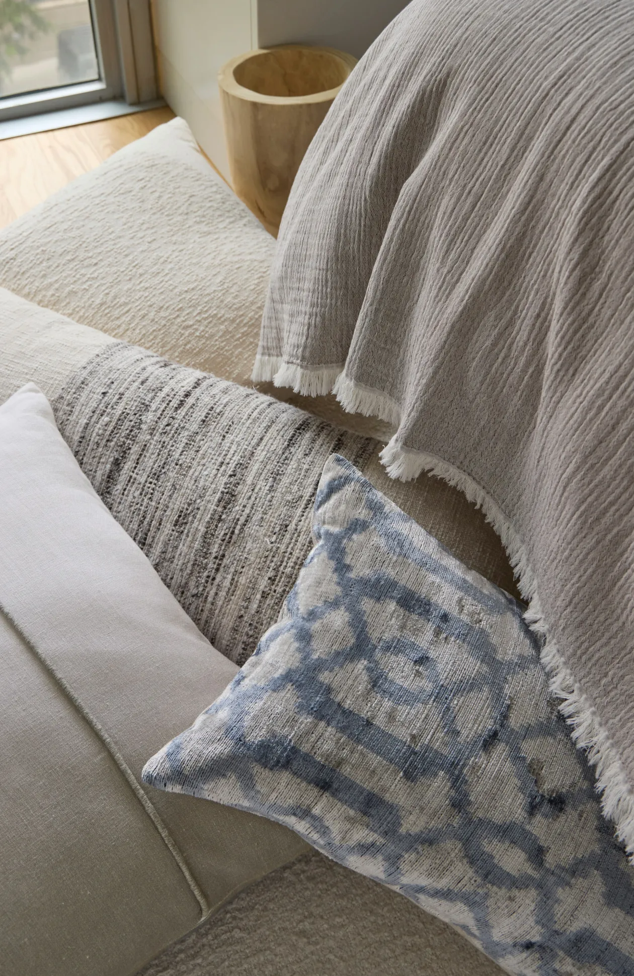 Elements Ombré Seamed Pillow