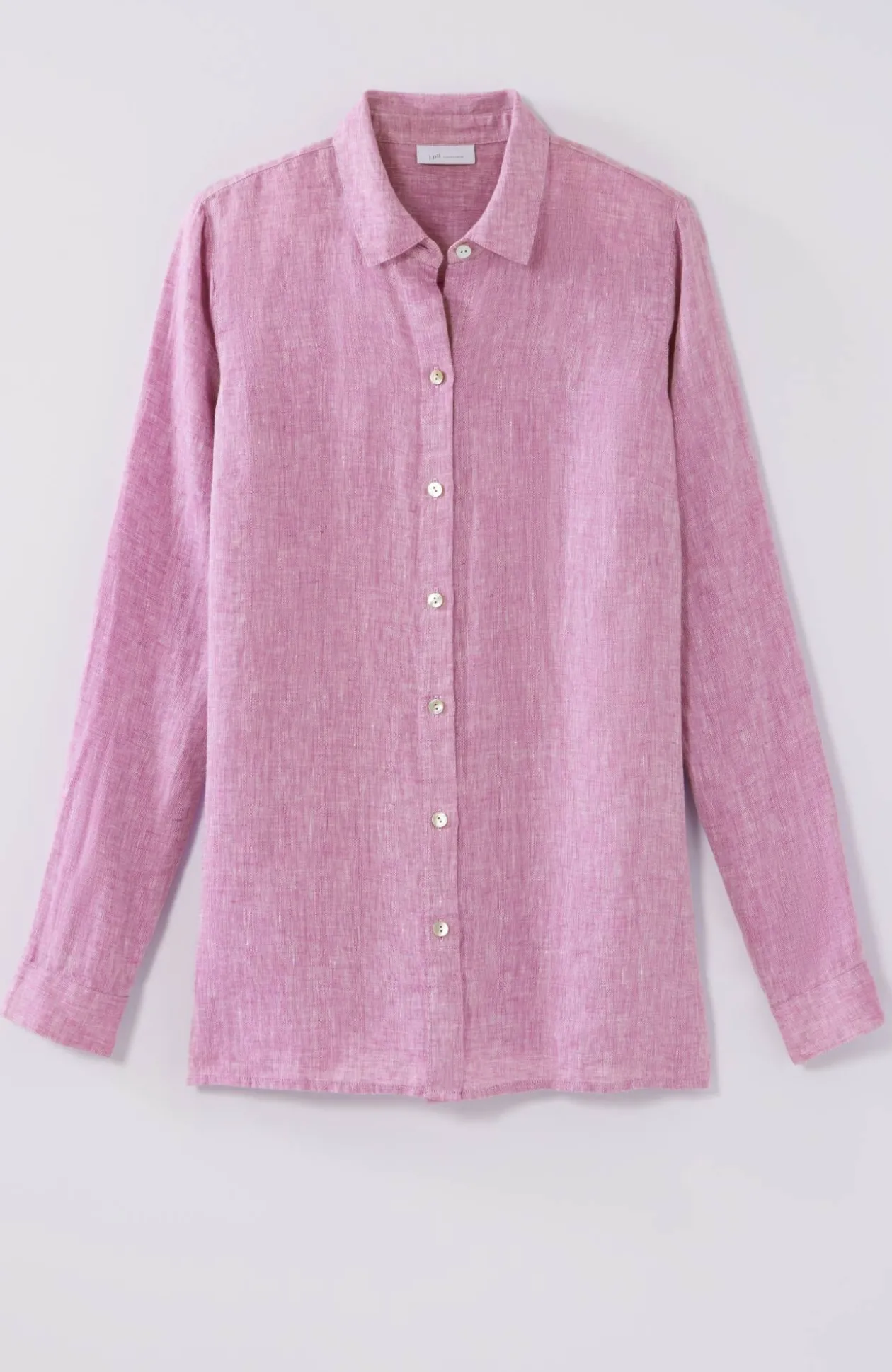 Everyday Linen Button-Front Shirt